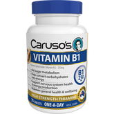 Caruso's Natural Health Vitamin B1 250mg 75 Tablets